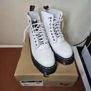 DR. MARTENS Sinclair Milled Nappa Platform Boots Women's Size 8