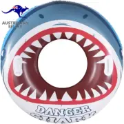 Inflatable Pool Float for Adults and Kids, 122Cm Shark Inflatable Swim Tube Raft