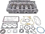 Full Cylinder Head with Valve & Spring Gasket H1G90-03040 Replacement for Kubota D902 Engine RTV900 RTV900W RTV900W6 RTV900W9 1G962-03040 1G962-03045 1G962-03046 1G962-03042