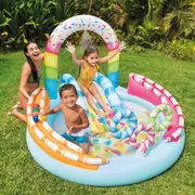 Intex Candy Fun Inflatable Play Centre w/ Slide