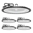 LED High Bay Light 150W 4 Pack, 5000K Daylight, 22500LM, UFO LED Highbay Ligh...