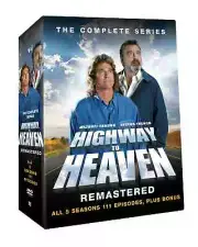 HIGHWAY TO HEAVEN COMPLETE SERIES REMASTERED DVD BOXSET MICHAEL LANDON