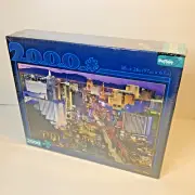 Buffalo Games Puzzle “Vegas, Baby!” 2000 Piece 38.5”x 26.5” New Sealed Las Vegas