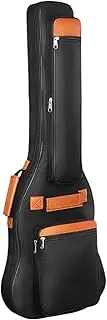Generic Electric Guitar Backpack, Backpack with Adjustable Straps, Thick Padded Guitar Travel Case, Lightweight Bass Case, Guitar