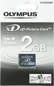 OLYMPUS 2GB XD Picture card Type M+ Retail Package