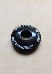 Chris King - 1" Headset Top Cap - Black - NOS