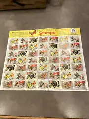 VTG Butterfly Stamps National Wildlife Federation Junk Journal Ephemera Crafts