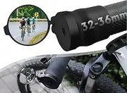 Arkham Bicycle Mirror for Handlebars, Mini Rear View Mirror Foldable Rubber Mounting Sleeve for Handlebars, Handlebar End Mirror 360° Rotating Universal Bicycle Mirror for Mountain Bike Handlebar