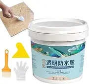 Waterproof Coating Sealant, Transparent Waterproof Anti-Leakage Coating, Strong Roof Sealant Leak Repair Accessories for Shower Bathroom Balcony