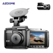 AZDOME Dual Front Rear Car Dash Cam 4K+1080P 150° Car DVR Camera 6 Million Photo Pixels GS63HPRO