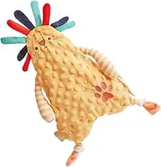 BESTonZON Soothing Towel Food Cartoon Friendly Towel Long Tail Furry Vegetable Wicker Fairy Solar Lamps Parrot Bird Cage Feeder Newborn Towel Gutter Pig Pp Cotton Yellow