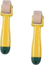 PLAFOPE 2Pcs Sewing Seam Rollers Ergonomic Quilting Wheel Tools for Wallpaper Rollers for Easy Seam Flattening and Quick Projects