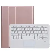 2 In 1 Bluetooth Keyboard & Leather Tablet Case For Ipad Pro 11 / Ipad Air 2020 Rose Gold Keyboards