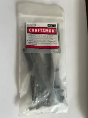 Craftsman 20 Pc. Metric Hex Allen Key Wrench Set Part #46677A, Short & Long Keys