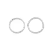 Sterling Silver 14mm Sleeper Earrings
