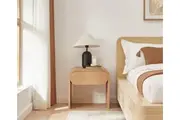 Olga Natural Bedside Table