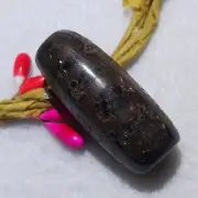 Magic Power Old Tibetan Agate *Mountain 1 Eye* Amulet Dzi Bead PK033
