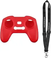 Silicone Protector Cover Skin with Adjustable Lanyard Compatible with DJI Avata/FPV Combo Remote Controller 2,Protective Sleeve Grips Cover Controller Straps for FPV/Avata Combo Drone Accessories