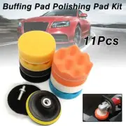 3inch Car Polishing Disc 11Pcs/Set Self Waxing Sponge Wool Wheel Polishing Pad