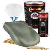 HOT ROD FLATZ Fern Green Metallic Gallon Kit URETHANE Flat Auto Car Paint Kit