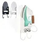 Home Hanger with Hooks Storage Rack Wall Mounted Iron Stand Shelf Iron Board