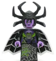 LEGO Monkie Kid Minifigure Spider Queen with Cape (Genuine)