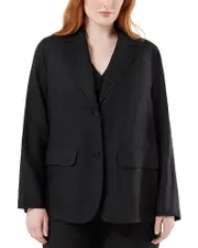 Marina Rinaldi Uscita Linen Blazer