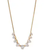 Nadri Luxor Trillion Cubic Zirconia Frontal Necklace, 16-18