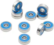 2Pcs S 625 2RS CB 5x16x5 mm ABEC-7 Ceramic Bearing Stainless Steel Hybrid Ceramic Ball Bearing ABEC7