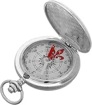 Pocket Watch Compass Hunting Compass for Men Vintage Compass Compass Pocket Watch Chain Pocket Compass Survival Watch with Compass Real Compass