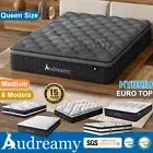Audreamy Mattress 34cm Euro Top 7-Zone Pocket Spring Memory Foam Medium Queen