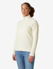 WOMENS DAYBREAKER 1/2 ZIP FLEECE, Snow | Helly Hansen AU