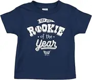New York Baseball Fans. Rookie of The Year Navy Onesie or Toddler Tee (NB-4T)