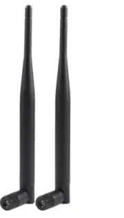 QTY 2 RP-SMA DENON, YAMAHA, MARANTZ WIFI / BLUETOOTH ANTENNAS "HIGH GAIN" 5dbi