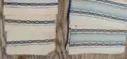 VTG 70s 80s Lot of 8 Linen Table Napkins Hand Woven MARK TWAIN WEAVERS NWT