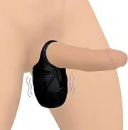 Trinity Men 7X Vibrating Silicone Testicle Massager for Men, 3 Speeds & 4 Patterns of Vibration