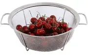Stainless Steel Mesh Colander Strainer Basket, 2.5 Quart Fine Mesh Net Coland...