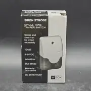 WBox Technologies 0E-SRNSTROBT Indoor Outdoor Tamperproof Siren Strobe