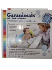 Garanimals Inflatable Safety Bathtub Baby Toddler Portable Pool