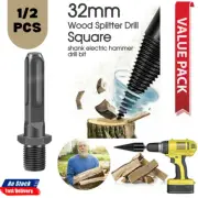 1/2X Speed Twist Drill Bit Firewood Log Splitter Screw Splitting Cones Drivers