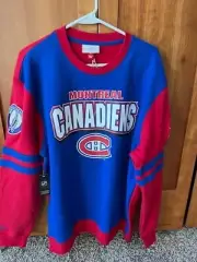 Mitchell & Ness NHL Men’s Large Montreal Canadiens Stanley Cup Sweatshirt