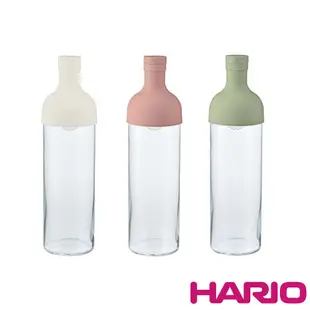 小金｜HARIO 酒瓶冷泡茶壺 750ml （FIB-75-W FIB-75-R 冷水瓶 耐熱玻璃 冷泡茶壺)