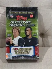 2011 Topps NFL Rising Rookies Hobby Box 24 Pack Factory Sealed A.J. Green 4 auto