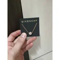 在飛比找蝦皮購物優惠-全新Givenchy 紀梵希玫瑰金鑽球項鍊