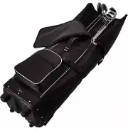 Amazon Basics Soft-Sided Golf Travel Bag | Black | NEW