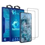 [2 Pack] Google Pixel 8 Pro SupRShield Tempered Glass LCD Screen Protector Film Guard (Clear)