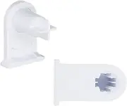 Utiz 2 x White Door Hinge Bush Hinge Socket For Neff Bosch Siemens Fridge Freezer Refrigerator