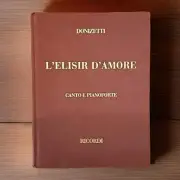 Ricordi L'elisir d'amore (Vocal Score) Vocal Score Series by Gaetano Donizetti