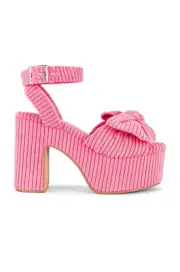 Women's Jeffrey Campbell Pic-Nic, Style# JCAM-WZ1535, Size 9, Color Pink Stripes