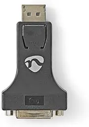 Nedis DisplayPort - DVI Adapter - DisplayPort Male - DVI-I 24+5-Pin Female - Nickel Plated - Straight - ABS - Black